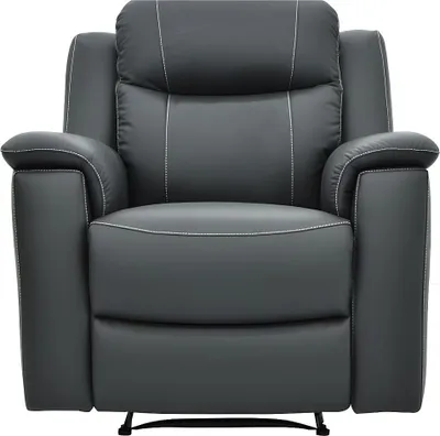 Produktbild von Relaxsessel Fernsehsessel Leder - Anthrazit - EVASION
