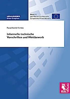 Produktbild von Informelle technische Vorschriften und Wettbewerb