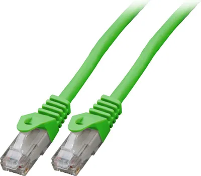 Immagine prodotto di Cavo patch RJ45 U/UTP Cat. 6 LSZH CCA verde 1,5 m