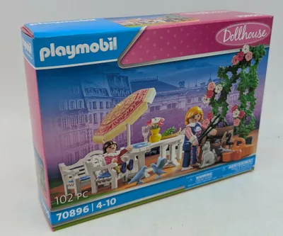 Produktbild von PLAYMOBIL 70896 Gartenterrasse Dollhouse Viktorianisches Puppenhaus