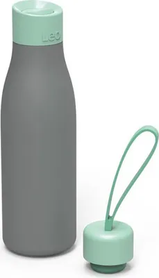 Produktbild von BergHOFF Leo 3950224, 0,5 l, Mintfarbe, Edelstahl, Polypropylen (PP), Silikon, Edelstahl, 12 h, 12 h, Camping, Tägliche Nutzung