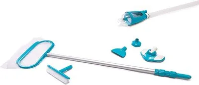 Image de Kit de nettoyage de piscine Deluxe - 5 pièces, multicolore