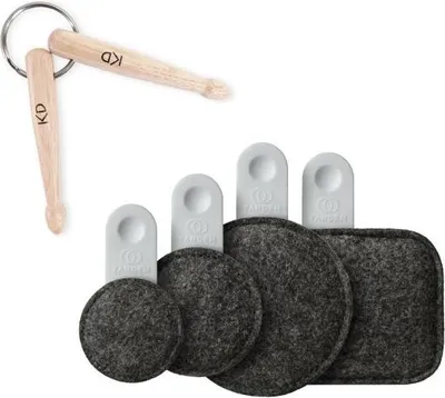 Image de Tandem Drums Drops Pad amortisseur Set avec remorque