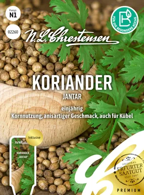 Produktbild von Koriander Jantar | Koriandersamen von N.L. Chrestensen
