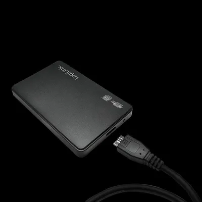 Image de Logilink Geh. 6.3cm (2,5") USB 3.0/SATA Noir sans vis