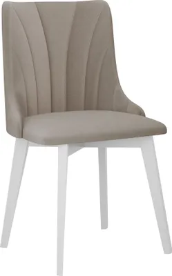 Immagine prodotto di Sedia da pranzo imbottita AFTON 10 - bianco / beige