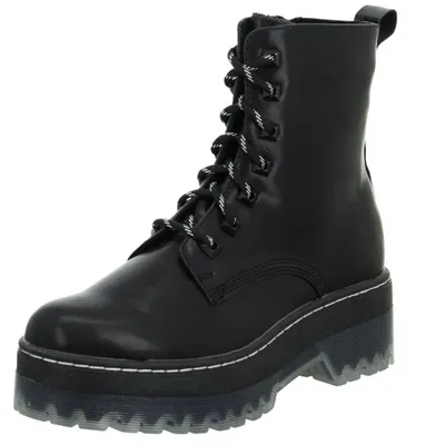 Obrázok produktu pre Tamaris dámske šnurovacie členkové topánky na platforme 1-25220-25, veľkosť:37 EU, farba:Black