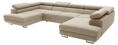 Produktbild von Ecksofa Falio U2, Stoff Noel, beige (06)