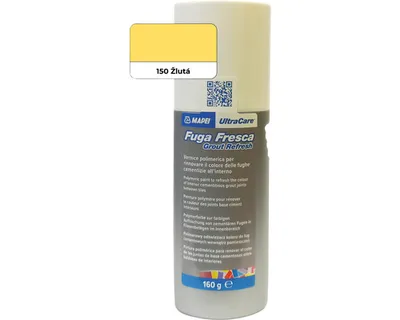 Obrázek produktu pro MAPEI® ULTRACARE Fuga Fresca 150 žlutá 160 g Barva na renovaci spár pro osvěžení barvy spár