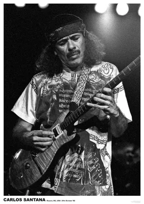 Image de Carlos SANTANA - USA 1992 - Affiche Poster - 59x84cm