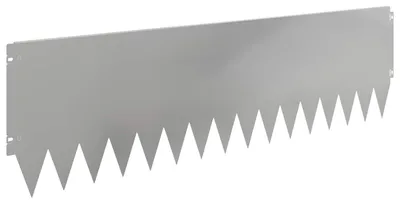 Obrázok produktu pre vidaXL Ohraničenie trávnika, 10 ks, 103 x 30 cm, oceľ, strieborná
