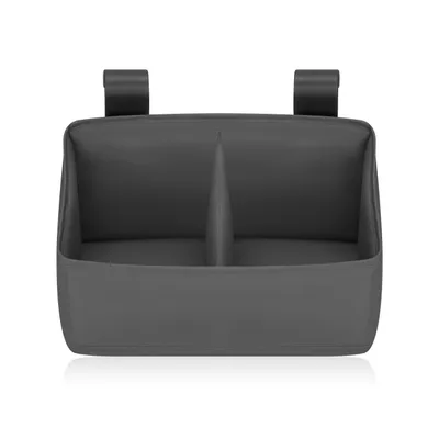 Produktbild von Lionelo Organizer Sidepocket Small 26 x 12 x 15 cm Passend für Reisebetten, Kinderbetten und Laufgitter Grau