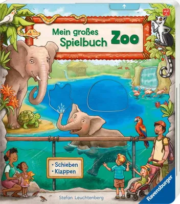 Produktbild von Mein großes Spielbuch Zoo