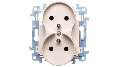 Zdjęcie produktu dla Kontakt-Simon CGZ2MZ.01/41, Biały, Plastik, IP20, 250 V, 77 mm, 46 mm