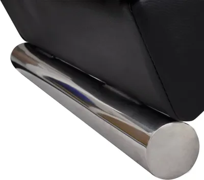 Produktbild von vidaXL Chaiselongue Schwarz Kunstleder