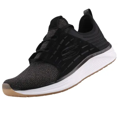 Produktbild von Skechers Skyline, Männlich, Erwachsener, Modische Sneakers, Schwarz, Einfarbig, Schnürverschluss