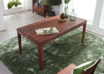 Produktbild von MASSIVMOEBEL24 Esstisch Sheesham 160x90x76 walnuss geölt BROOKLYN #02