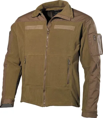 Produktbild von MFH Professional Fleece-Jacke, "Combat", coyote tan