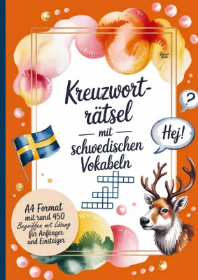 Produktbild von Kreuzworträtsel mit schwedischen Vokabeln