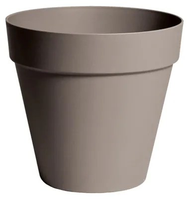 Produktbild von Mega Collections Pflanztopf/Blumentopf - Kunststoff - Taupe - 39 cm