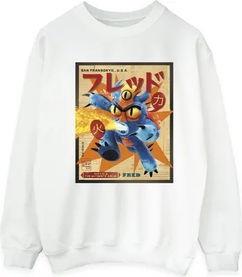 Produktbild von Disney - "Big Hero 6" Sweatshirt für Herren BI15101 (L) (Weiß)