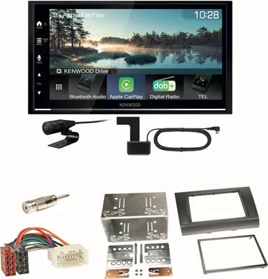 Produktbild von Kenwood DMX7722DABS Android Auto CarPlay Einbauset für Suzuki Swift Sport EZ MZ