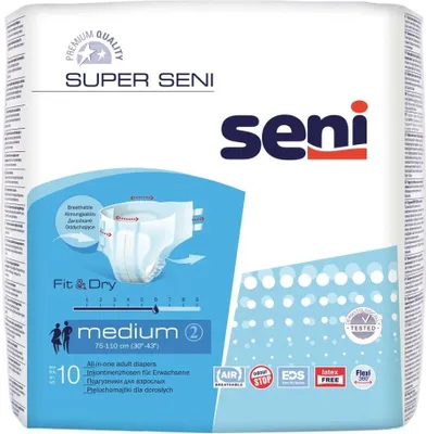 Immagine prodotto di Seni Super slip per incontinenza M 10 pz
