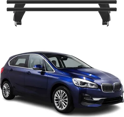 Image de Menabo Barres de transversales pour BMW Série 2 Active Tourer 2014-21 Noir ABE