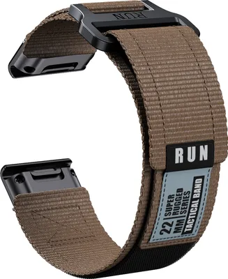 Obrázok produktu pre INF Nylonový tkaný remienok Garmin Fenix 8 Hnedá 26 mm