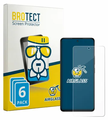 Produktbild von 6x BROTECT Schutzglas für Lava Bold 2 5G Schutzfolie Panzer Folie Glas Display Schutz klar