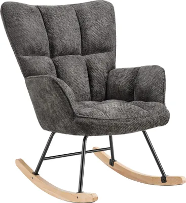 Produktbild von tectake® Schaukelstuhl Torve 68 x 96 x 97 cm, Belastbarkeit 120 kg