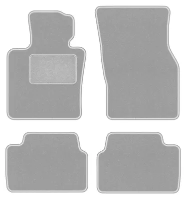 Produktbild von Fußmatten Automatten Velours Grau für Mini Cooper F55 2014- Set 4-tlg