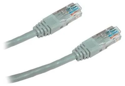 Zdjęcie produktu dla Kabel krosowy DATACOM UTP CAT5E 10m szary