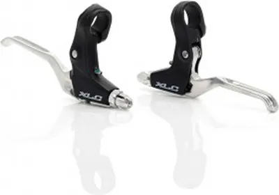 Produktbild von XLC Bremshebelset BL-C01 Alu, für Cantibrake, schwarz/silber, 2-teilig (1 Set)