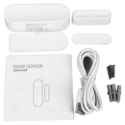 Obrázek produktu pro Detektor otevření/zavření dveří, push alarm, bezdrátový detektor oken, kontaktní senzor pro ZigBee