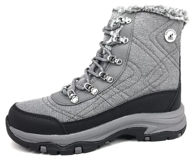 Immagine prodotto di Skechers Trego - cold blues, stivali da donna, scarpe stringate, grigio, casual