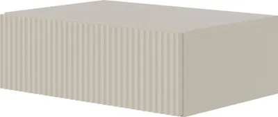 Produktbild von Selsey Veldio - Nachtkonsole mit Schublade, graubeige, 50 cm