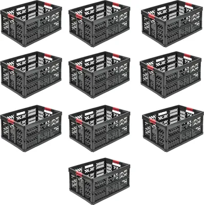Obrázok produktu pre Keeeper Skladací box Ben Storage Box Plastové mäkké dotykové rukoväte x10