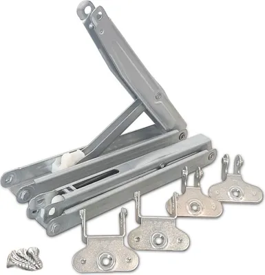 Produktbild von Coemo 2 Stk Scharniere Kopfteilverstellung inkl. 4 Schrauben und Montagematerial