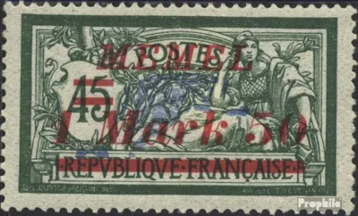 Produktbild von Briefmarken Memelgebiet 1922 Mi 66 gestempelt Aufdruckausgabe