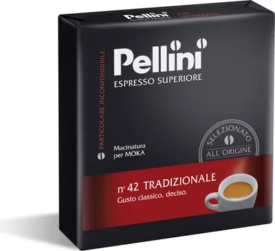 Produktbild von Pellini No. 42 Tradizionale Espresso Superiore | gemahlen | 2x250g