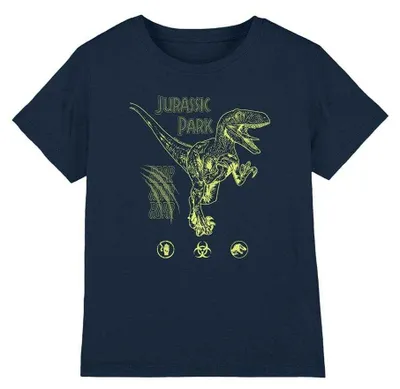 Produktbild von Jurassic Park - T-Shirt für Kinder TV35128 (152-158) (Marine)