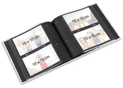 Productafbeelding van Hama Batzi fotokaartalbum/memoalbum, formaat 10x15 cm, voor 200 foto's, met afbeelding van een groot teddybeer. Artikelnummer: 2461