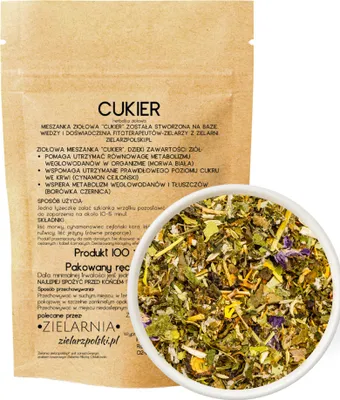 Produktbild von Zucker - Kräutertee 100g KRÄUTER