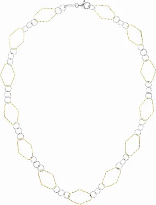 Produktbild von Der Kettenmacher Fantasy Kette 925/- Sterling Silber 50cm mehrfarbig 148250008-50-1