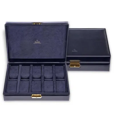 Produktbild von 2018.301.014023 - Uhrenetui für 10 Uhren acuro navy (Leder)