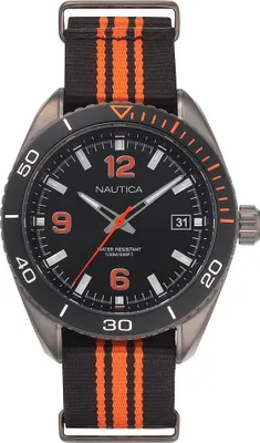Produktbild von Nautica NAPKBN005 Herren-Armbanduhr, Edelstahl-Gehäuse