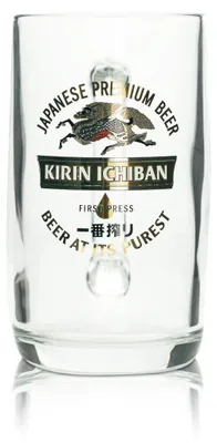 Produktbild von Kirin Ichiban Bier Glas 0,3l Krug Pint japanische Beer Gläser Premium Seidel Bar
