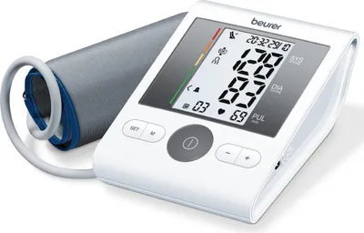 Produktbild von BEURER Blutdruckmessgerät f. Oberarm 4x30 Speicher LCD ws BM 28