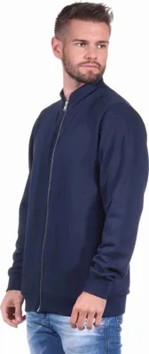 Produktbild von Uni Jacke für Hausanzug, Sportanzug oder Jogginanzug Oberteil;navy,M